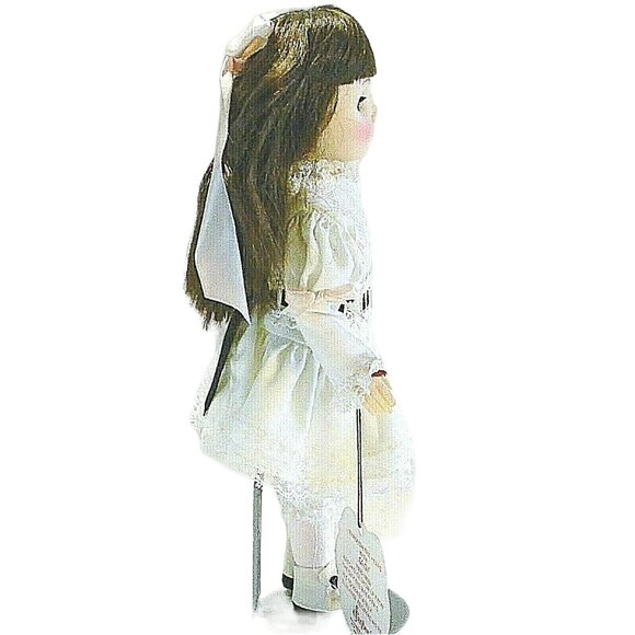 Effanbee 1975 Gi-Gi Papas Pet Doll 1838 Collector's Edition Lace Dress Wrist Tag - Picture 7 of 11